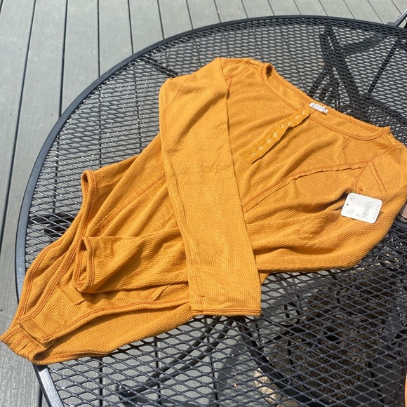 FREE PEOPLE BODYSUIT NWT S - Picture 1 of 7